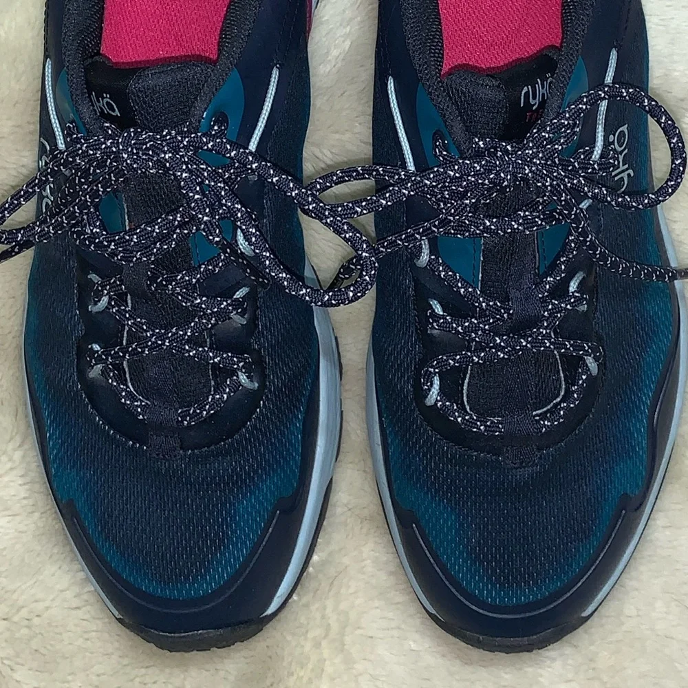 Ryka premium Trek walking/hiking/trail shoes leather/fabric/faux leather 9 wide - Picture 10 of 10